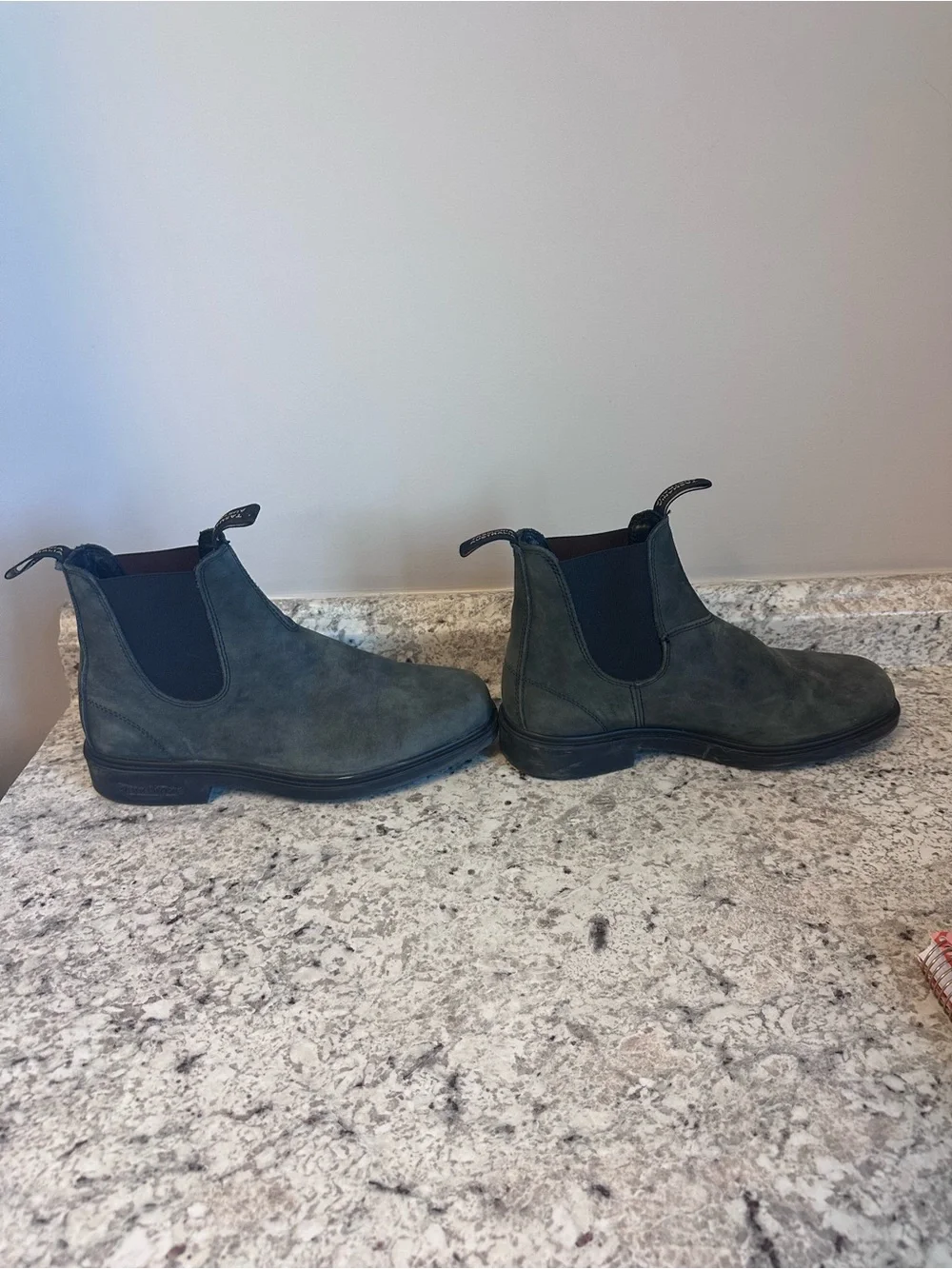 Blundstone Men's Chukka Boots in Slate Gray Leather